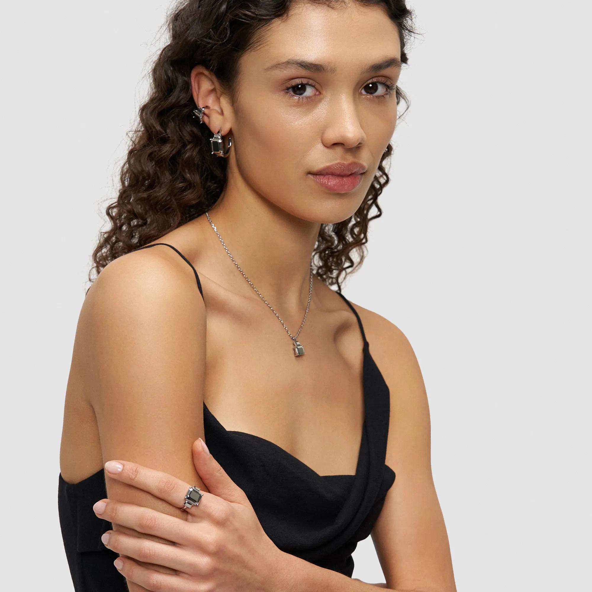 Thumbnail - Liebeskind Berlin Ring - Edelstahl Steel Diamond - Gr. 56 - in Silber - für Damen