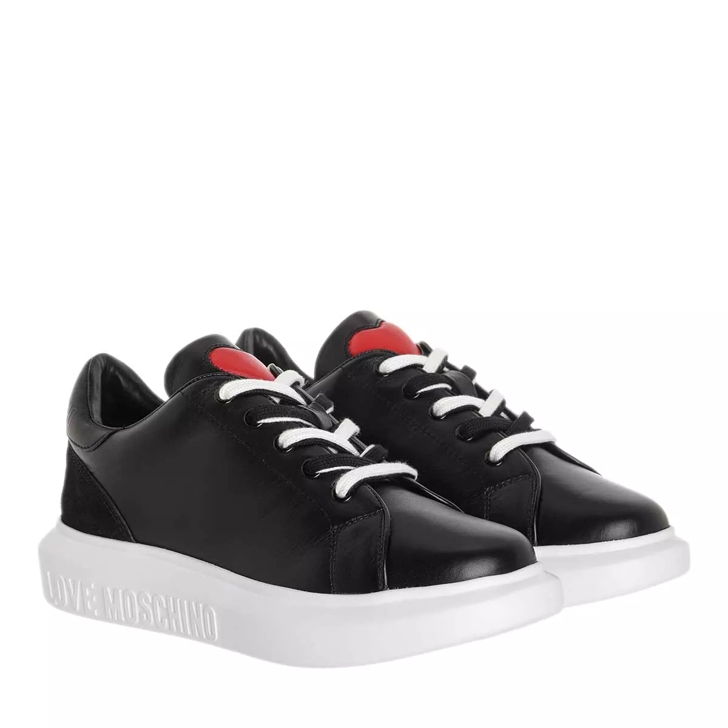 Moschino sales red shoes