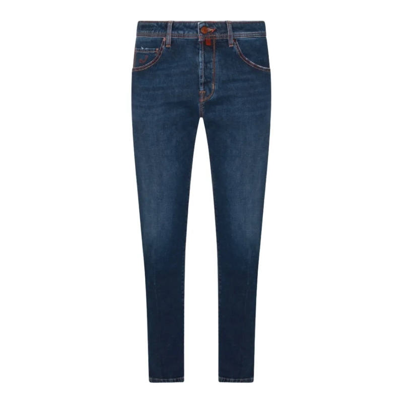 Jacob Cohen Jeans Slim Fit Deep Blue Denim Jeans Black