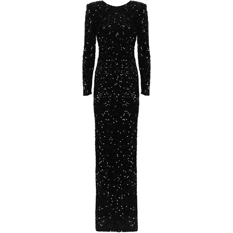 Elisabetta Franchi Robe midi Dresses Black schwarz