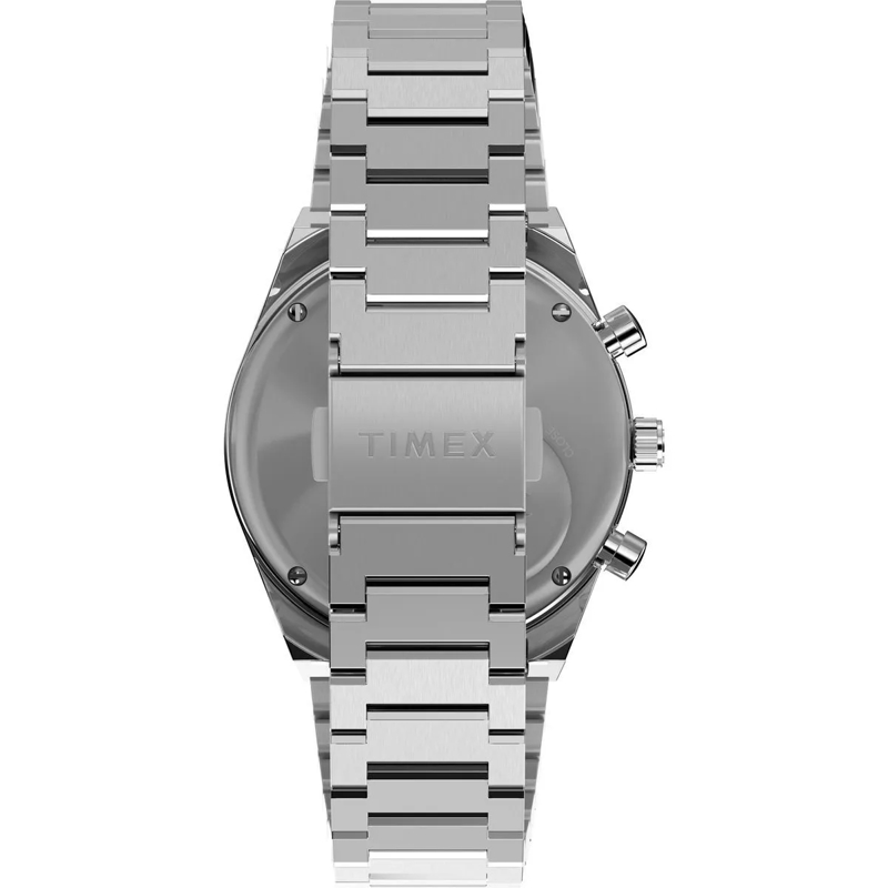 Timex Chronograph Chronographenuhr Q Timex Falcon Eye silber(Image 3)