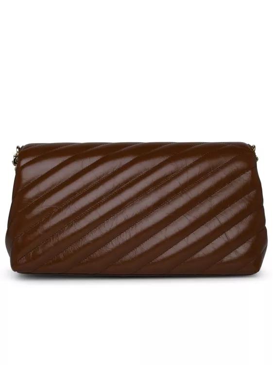 Dolce&Gabbana Shoppers Small Lop Shoulder Bag in bruin