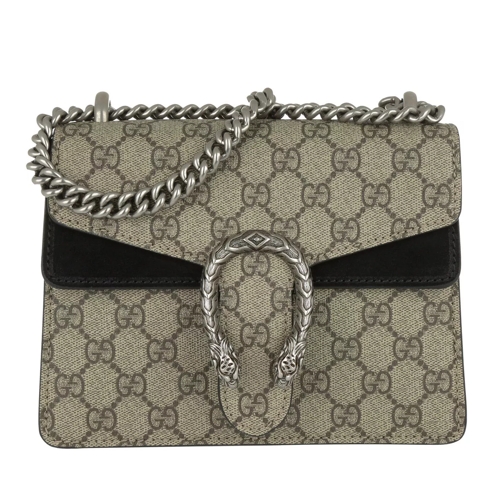 Gucci Dionysus GG Supreme Mini Shoulder Bag Beige/Nero Cross body-väskor