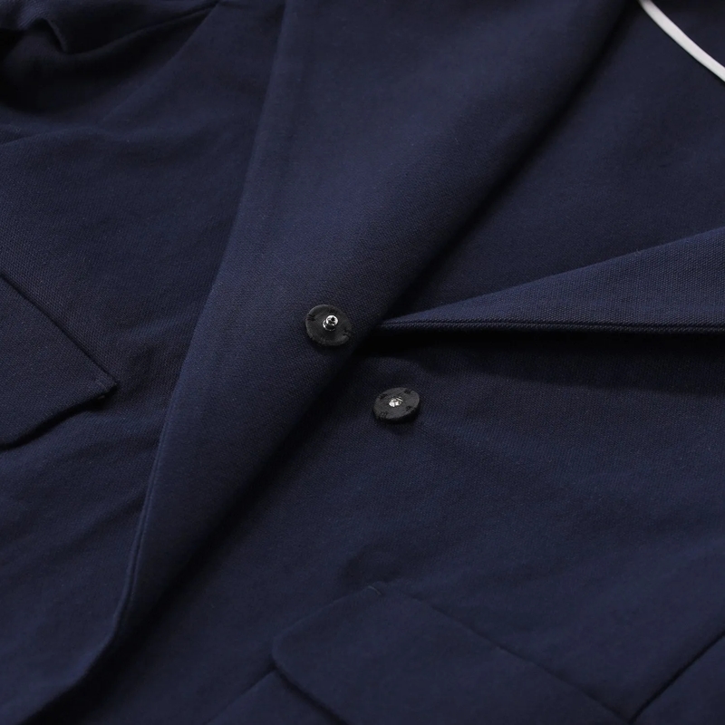 Lis Lareida Strickjacke Jacke aus Baumwollmix blau(Image 4)