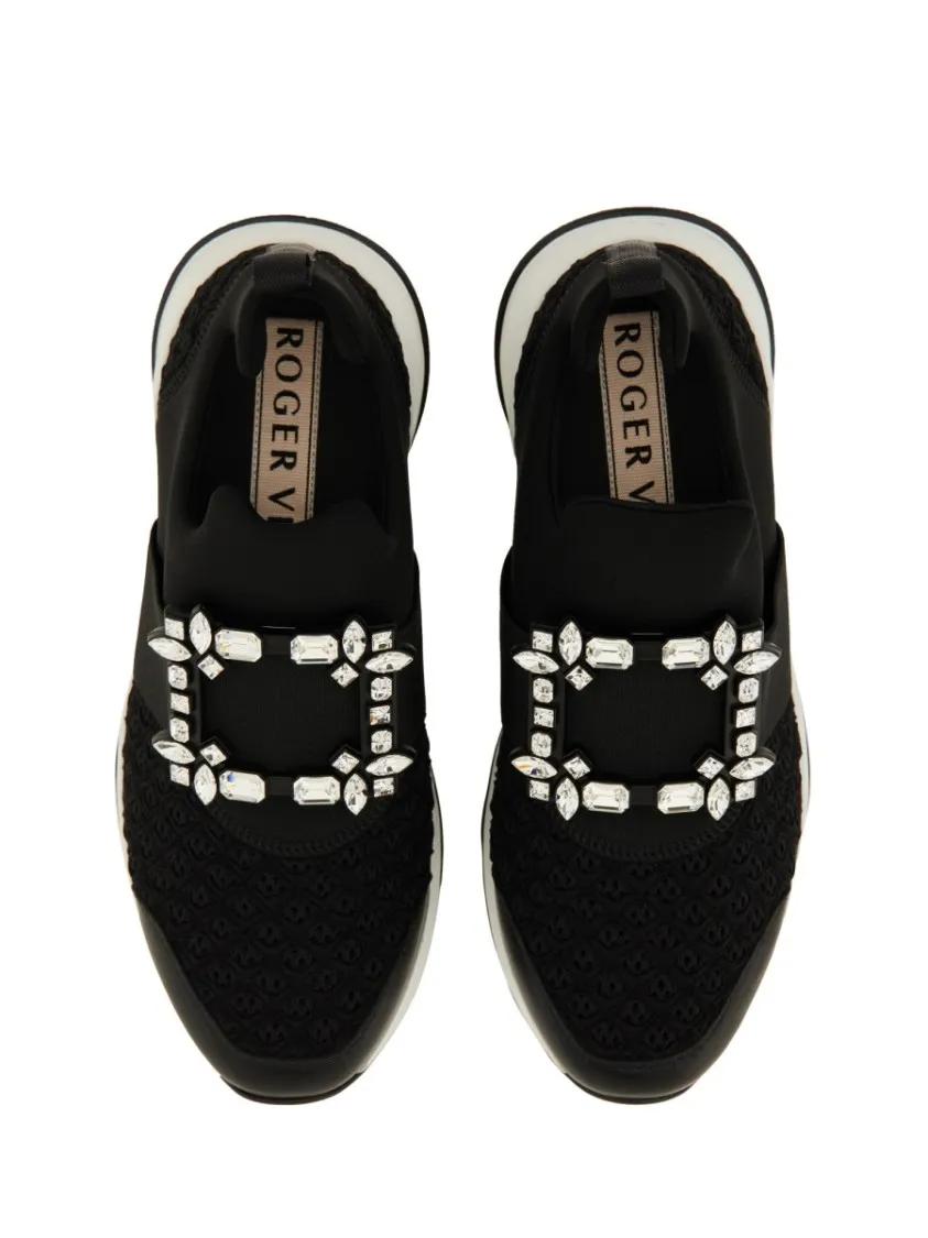 Thumbnail - Roger Vivier Low-Top Sneaker - Viv' Run Fabric Sneaker - Gr. 40 (EU) - in Schwarz - für Damen
