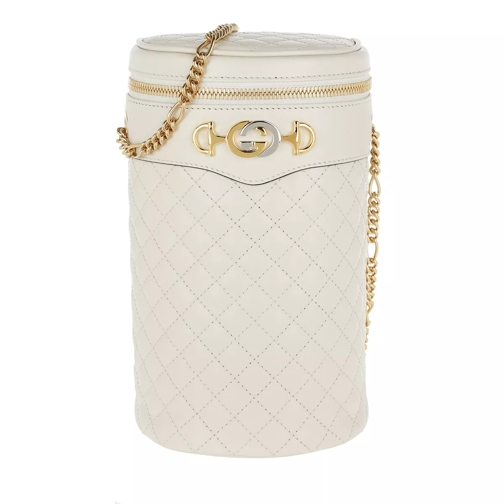 Gucci Belt Bag Quilted Leather White Crossbody Bag