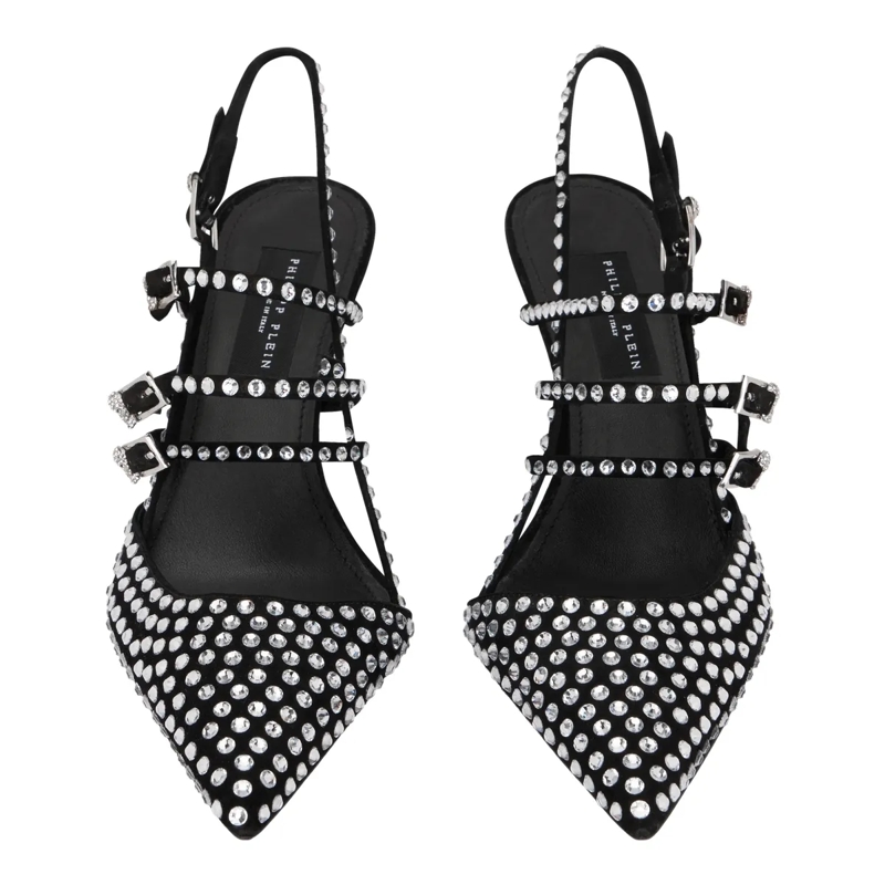 Philipp Plein Pumps Zeigen Sie Ihre modische Seite mit diesen Sling-Ba schwarz(Image 2)