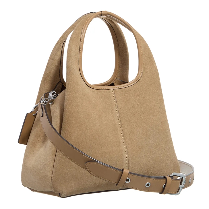 Coach suede tote sale