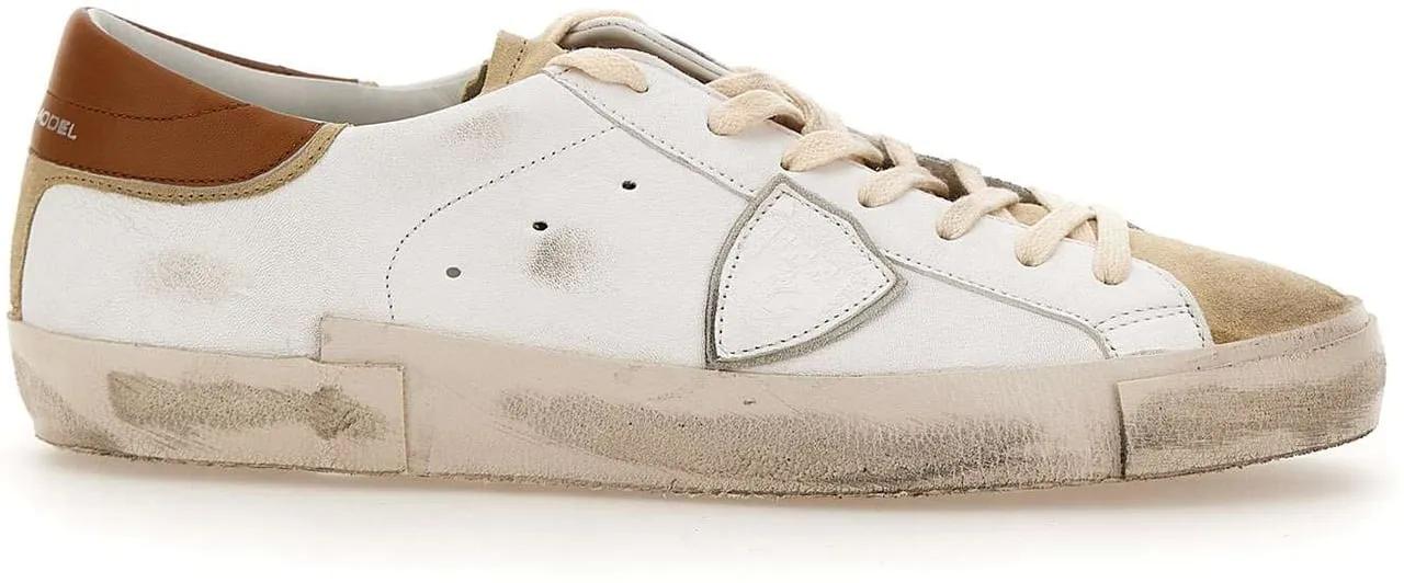 Thumbnail - Philippe Model Low-Top Sneaker - Sneakers Beige - Gr. 40 (EU) - in Weiß - für Damen