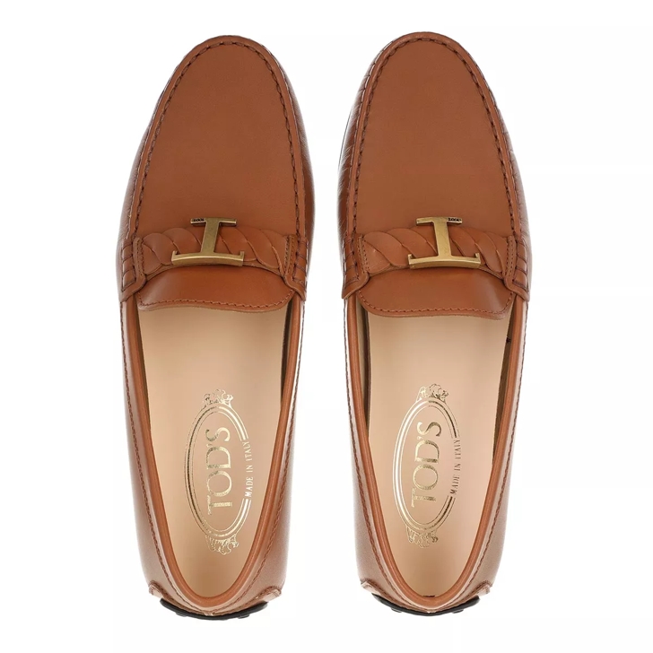 Tods on sale loafers leather