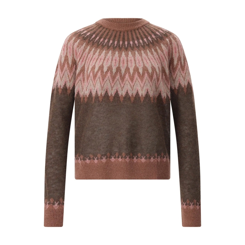 Roberto Collina Pullover Pullover aus Alpakawolle blau