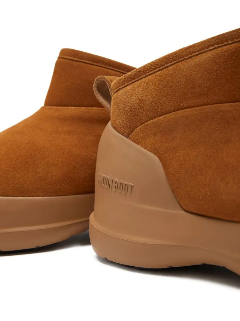 Thumbnail - Moonboot Stiefel - Luna Suede Low Boots - Gr. 38 (EU) - in Braun - für Damen