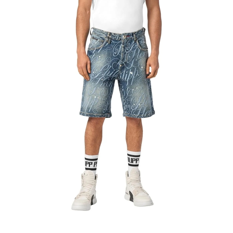 Philipp Plein Shorts Shorts blau(Image 4)