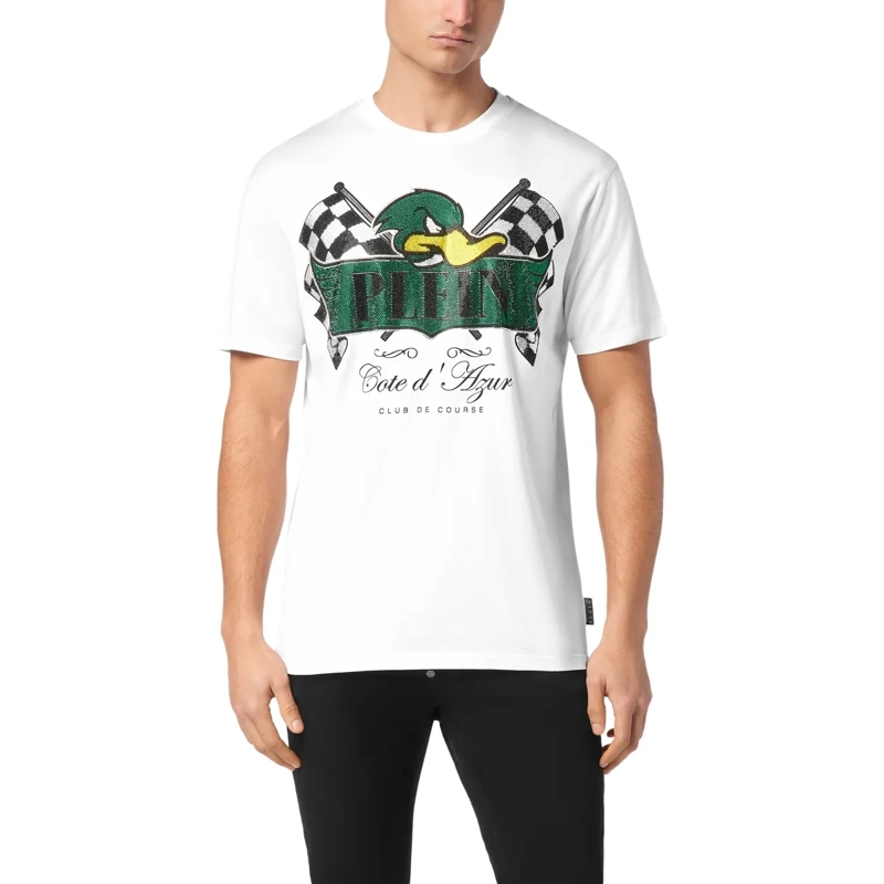 Philipp Plein T-Shirt T-Shirt Duck weiss(Image 2)