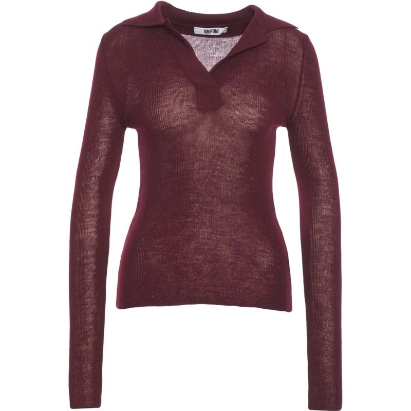 Grifoni Polo Knit polo mehrfarbig