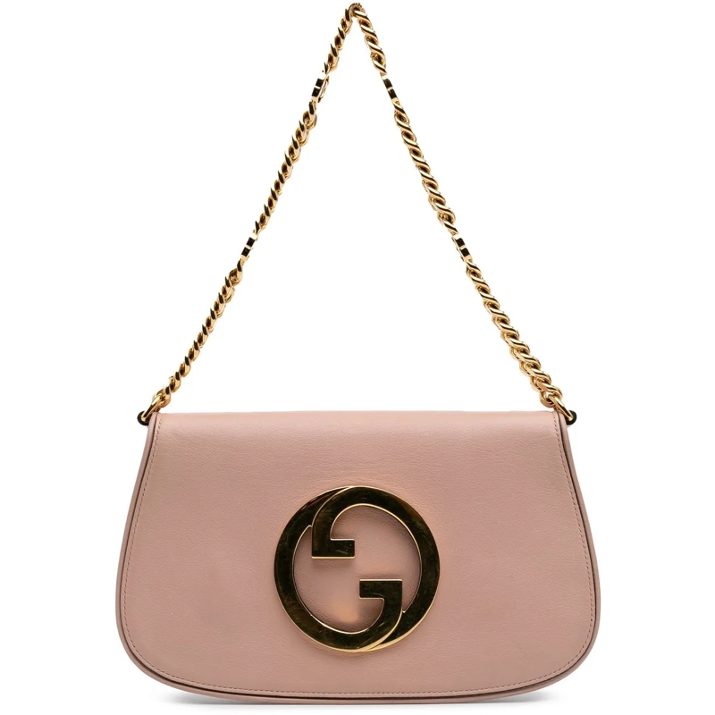 Gucci Schultertasche Calfskin Blondie Chain Satchel rose