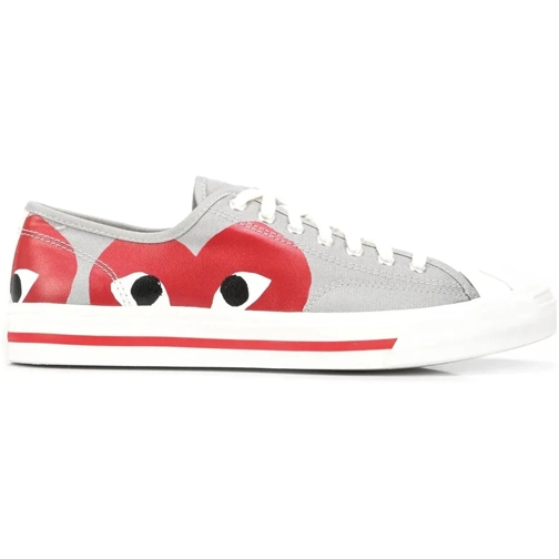 Comme des Garcons Low-Top Sneaker Comme Des Garcons Play X Converse Jack Purcell Sne grau (Image 2)