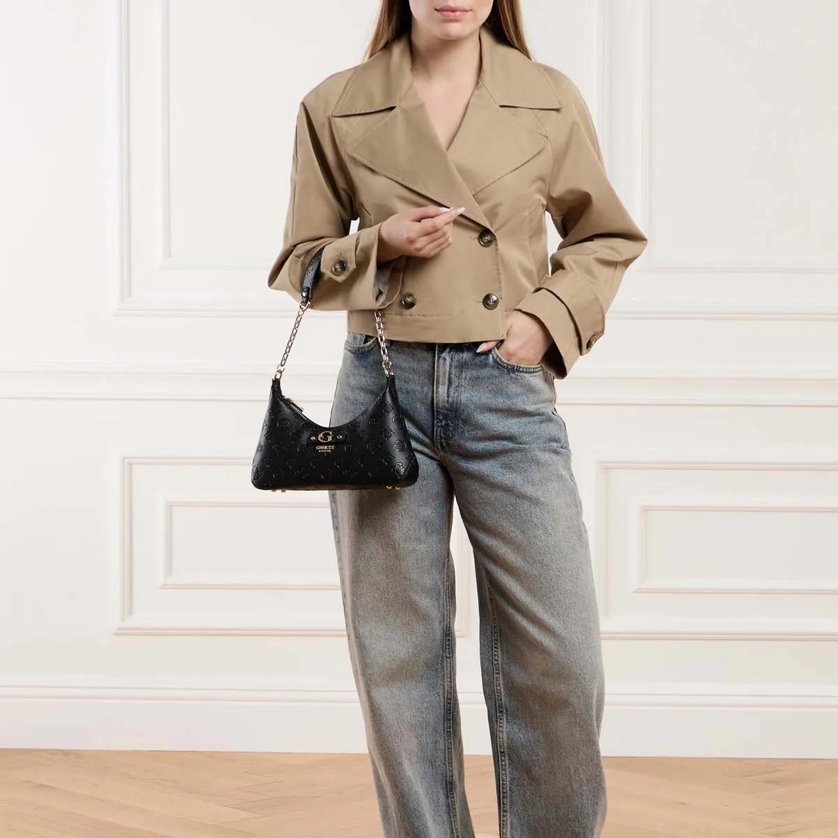 Guess Crossbody bags Gerty Top Zip Shoulder Bag in zwart