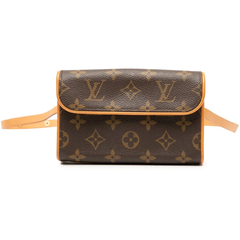 Louis Vuitton Gürteltasche Monogram Pochette Florentine braun