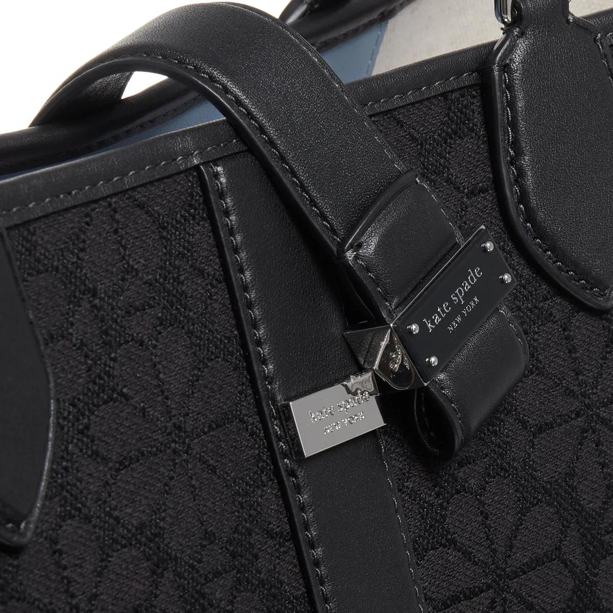 kate spade new york Shoppers Spade Flower Jacquard Spade Flower Jacquard Medium in zwart
