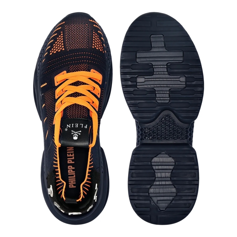 Philipp Plein Low-Top-Sneaker Runner Sneaker Iconic Plein dunkel-blau(Image 3)