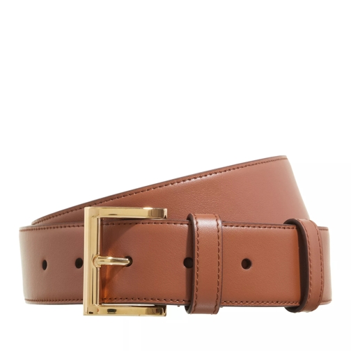 Prada City Calf Belt Cognac Leather Belt