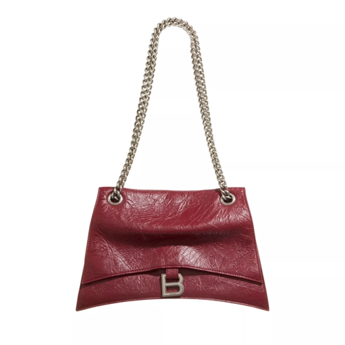 Balenciaga Crushed Chain Bag brick red Shoulder Bag