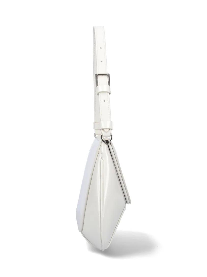 Thumbnail - Amina Muaddi Hobo Bags - "Ami" Shoulder Bag – White - Gr. unisize - in Weiß - für Damen