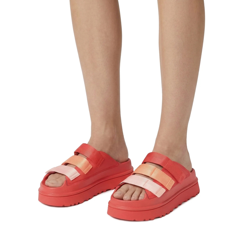 UGG Schnürschuhe Sandalen mit Logo rot(Image 2)