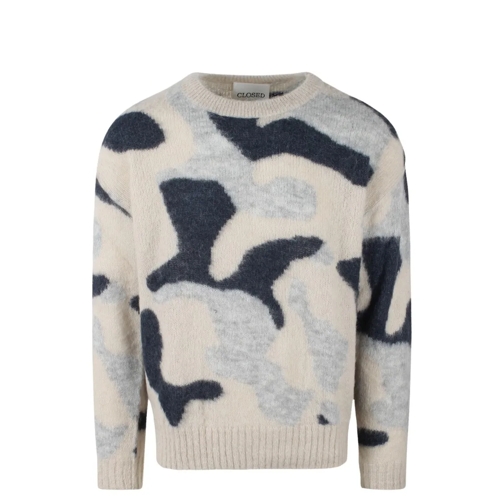 Closed Pullover Patterned Sweater Multicolor