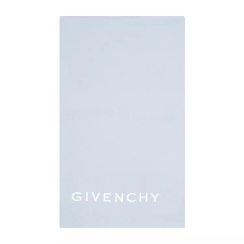 Givenchy Light Blue Wool Scarf Blue 