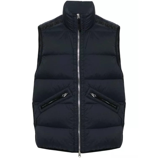 Stone Island Compass-Badge Padded Gilet Blue 