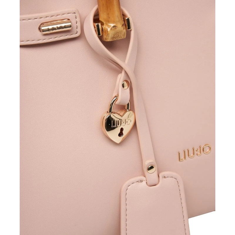 LIU JO Tote Borsa M Satchel Cipria(Image 11)