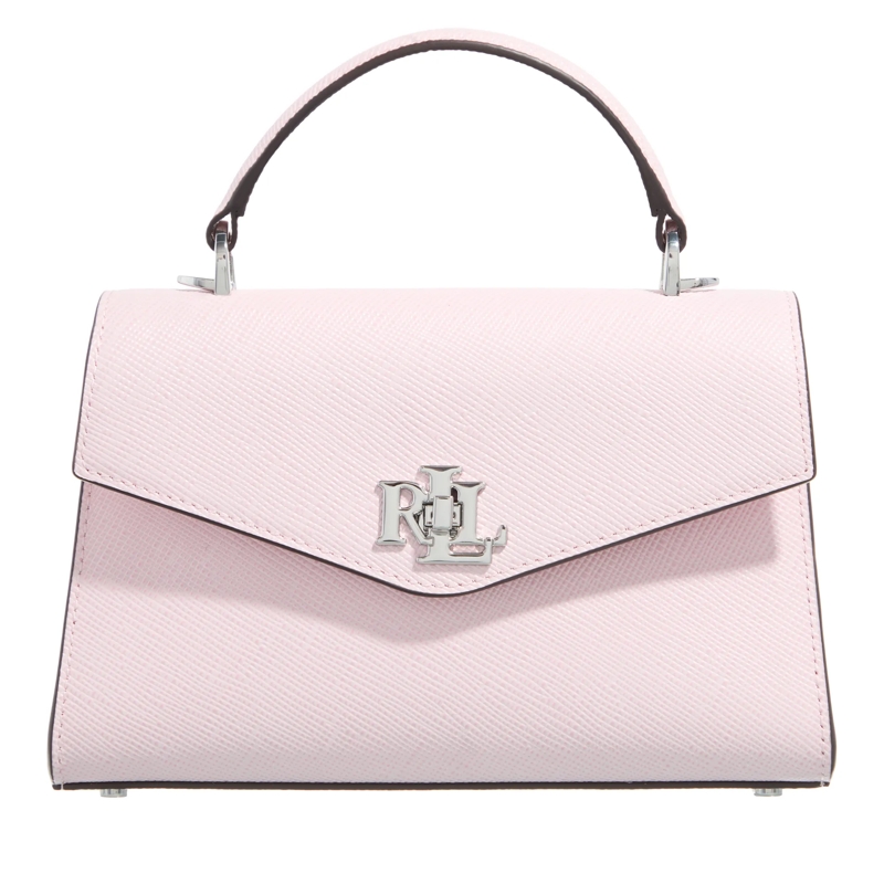 Lauren Ralph Lauren Satchel Farrah Sm Satchel Small Hint Of Pink