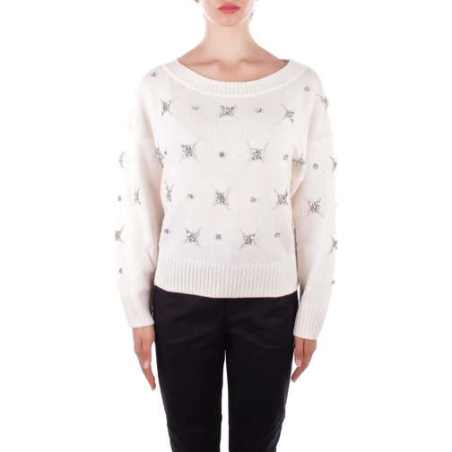 Pinko Sweatshirts Sweaters White weiß