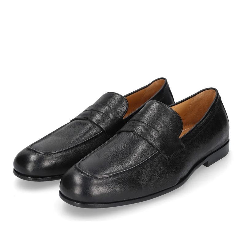 Heinrich Dinkelacker Loafer Loafer Amalfi Plain W schwarz(Image 2)