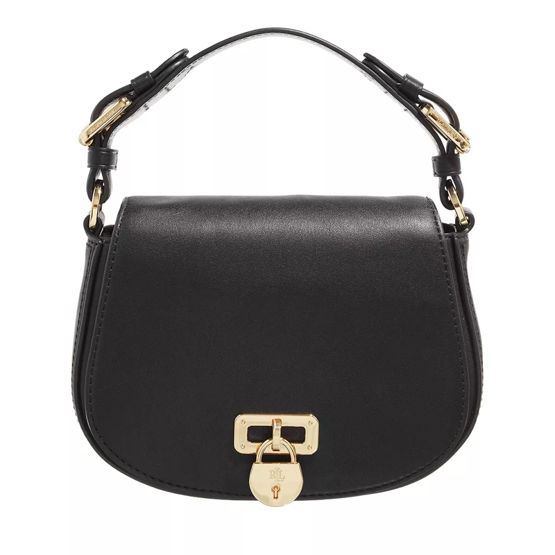 Lauren Ralph Lauren Satchel Tanner-Crossbody-Medium Black