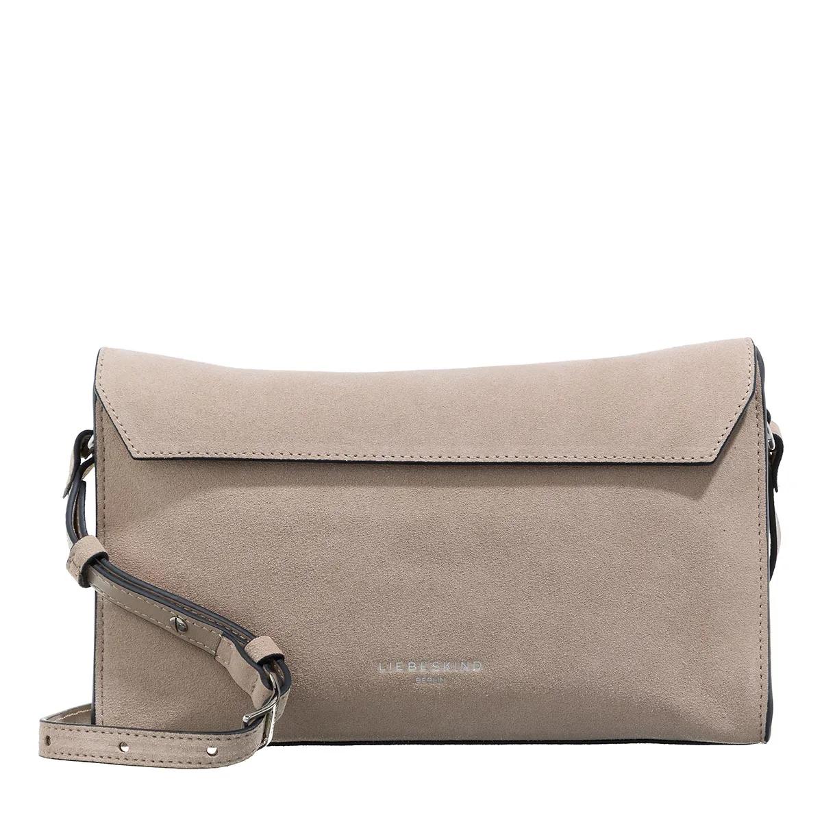 Liebeskind Berlin Hobo Bag - Lora Suede - Gr. unisize - in Beige - für Damen