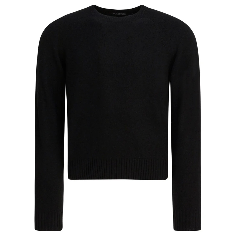 Tom Ford Pullover Cashmere Crewneck Sweater Black
