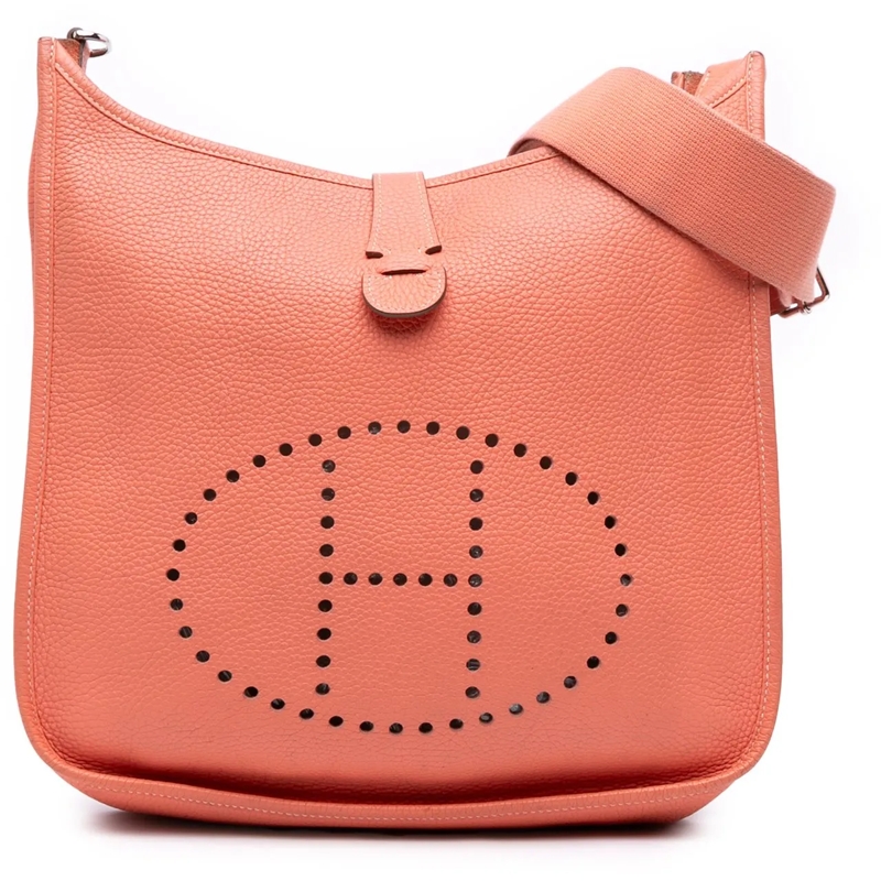 Hermès Sac à bandoulière Clemence Evelyne III 29 rose