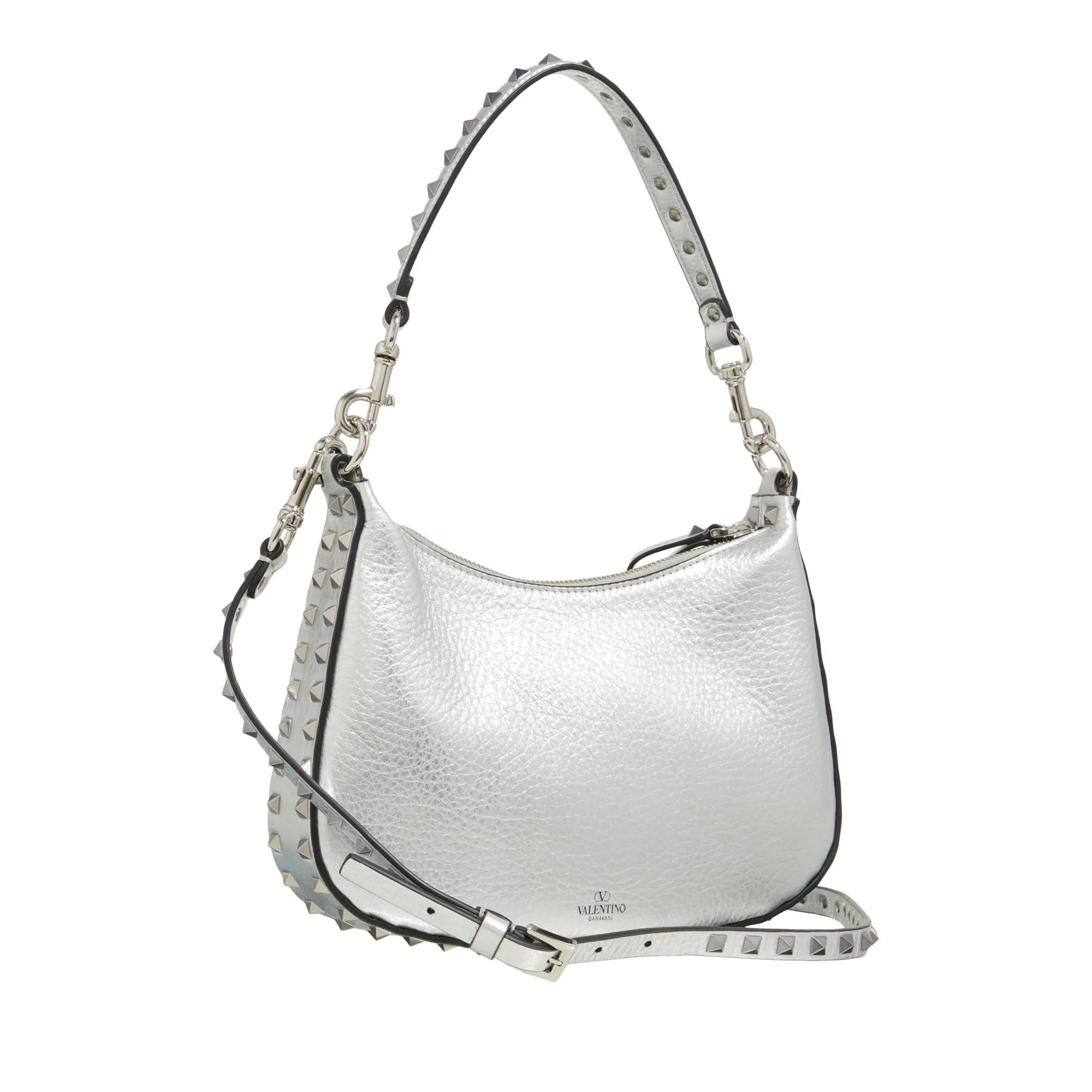 Valentino Garavani Hobo bags Small Hobo Bag in zilver