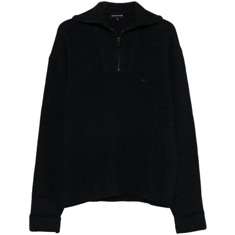 Emporio Armani  Sweaters Blue blau