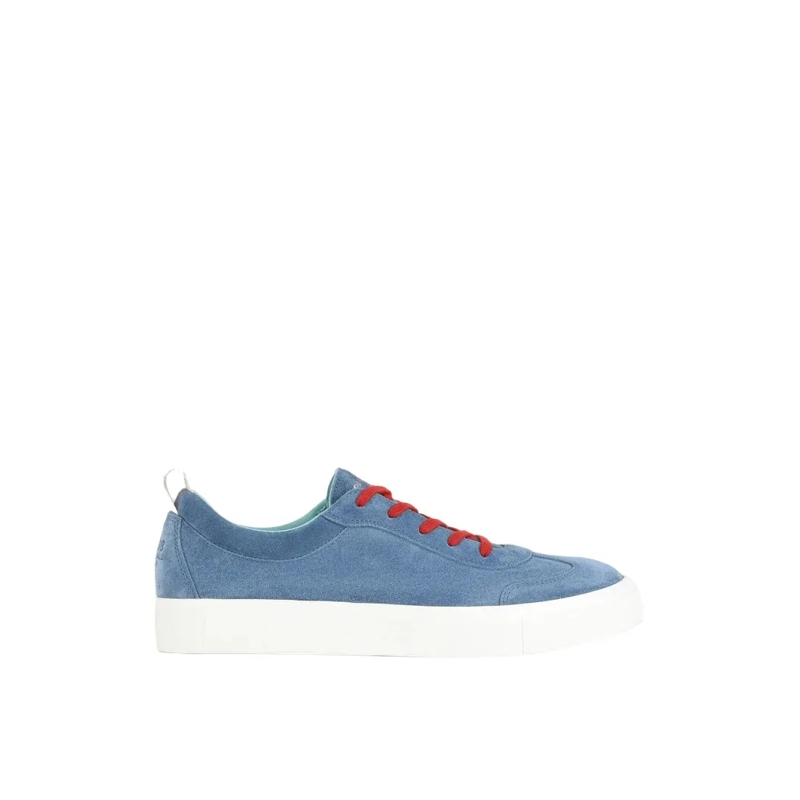 Panchic Lage-top sneaker Blue Suede Sneakers Blue