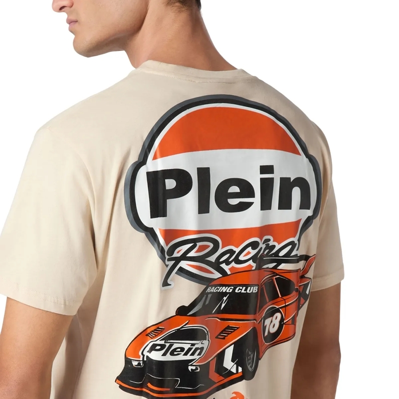 Philipp Plein T-Shirt T-Shirt Racing beige(Image 15)