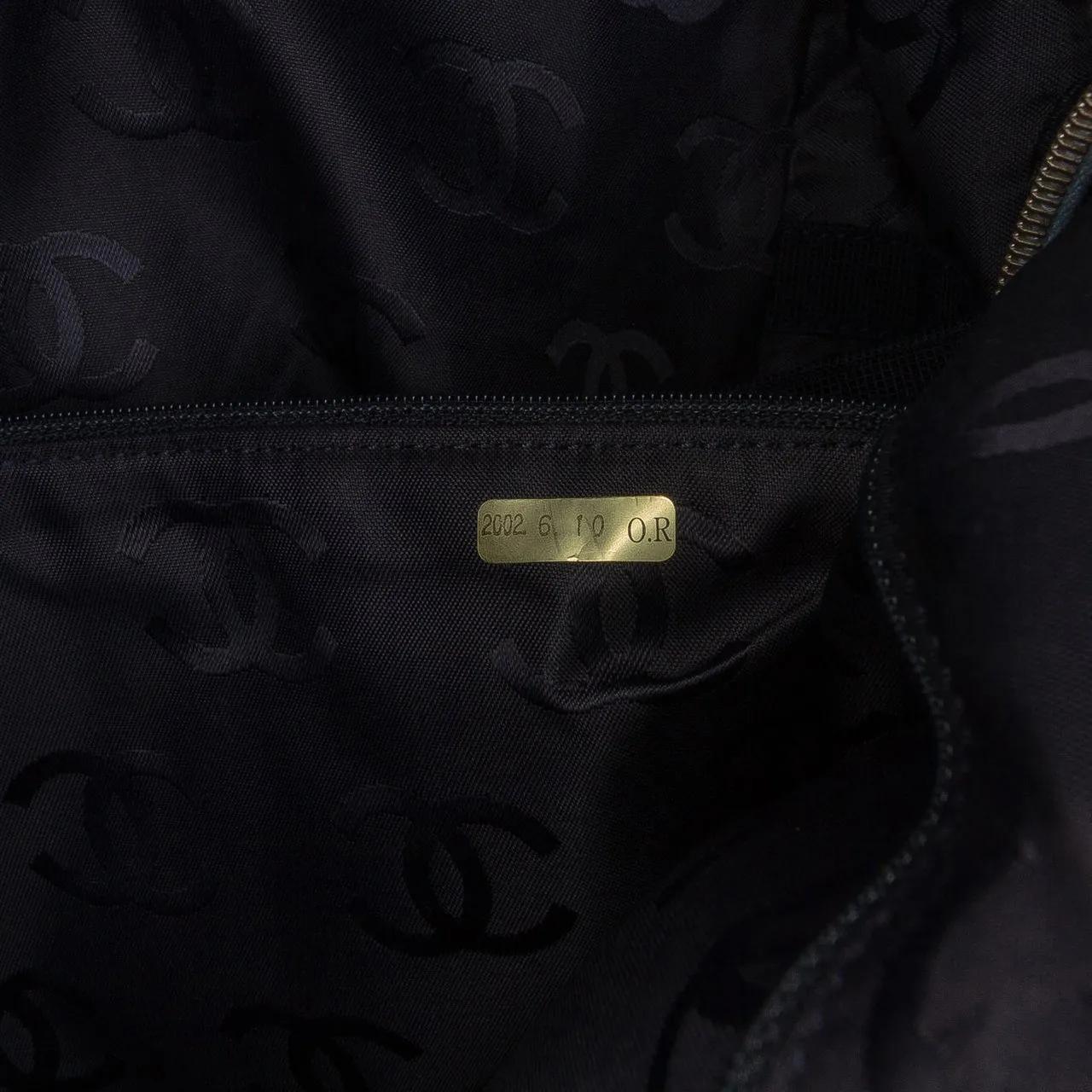 Thumbnail - Chanel Weekender - CC Denim Travel Bag - Gr. unisize - in Blau - für Damen