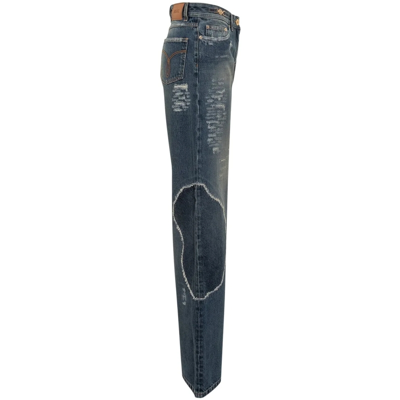 Versace Boyfriend-Jeans Versace Jeans Wide-Leg blau(Image 3)