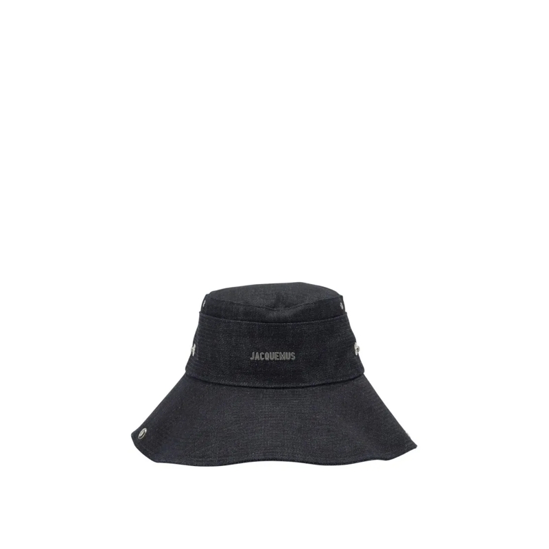 Jacquemus Hut "De-Nîmes" Bucket Hat Black