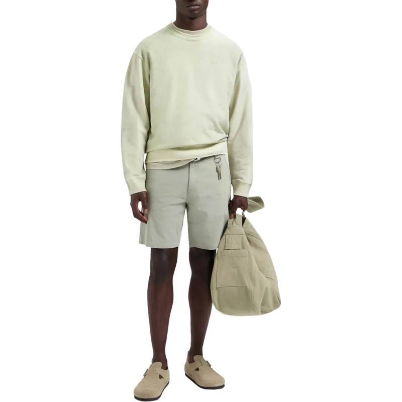 ØLÅF  olaf Pigment Spray Crewneck Sweaters Lichtgroen M2 grün(Image 3)