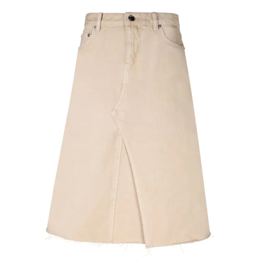 Tory Burch Midi Skirt In Denim Neutrals 