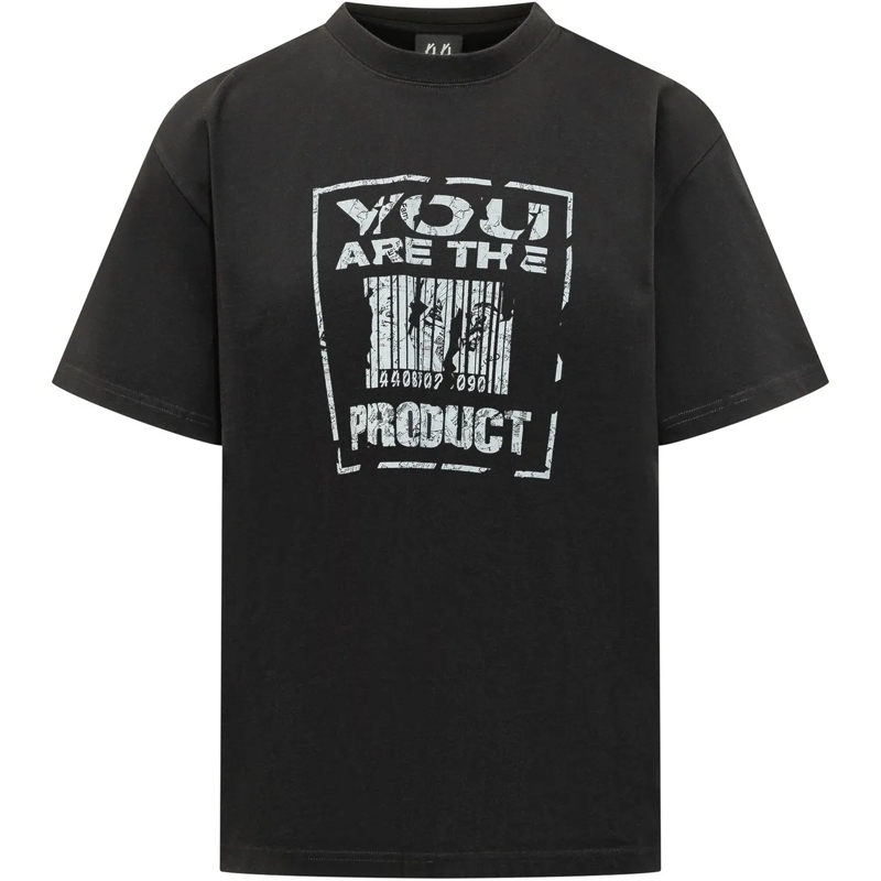 44 Label Group T-Shirt T-Shirt con Stampa Lettering schwarz